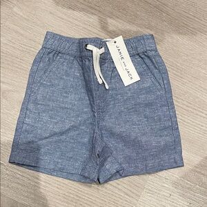 Janie and Jack Linen-Cotton Pull-On Short